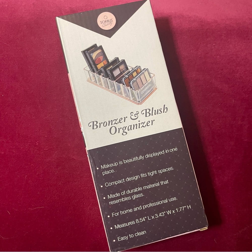 Sorbus Blush/Bronzer Organizer